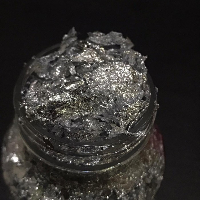 

Sprinkles Silver Flake Cake Decoration - Sprinkel Silver Flake Edible