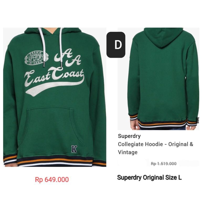 Superdry Hoodie/Superdry Hoodie Original & Vintage/SUPERDRY