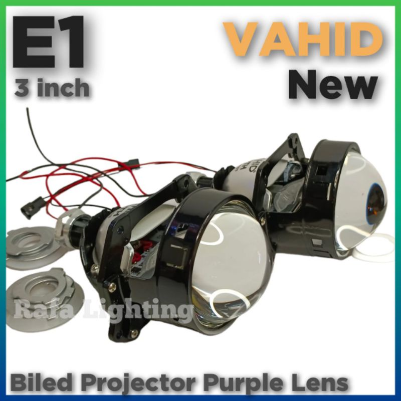 Bi-LED E1 | Projector 3 inch Purple Lens Hi- Lo Original Vahid