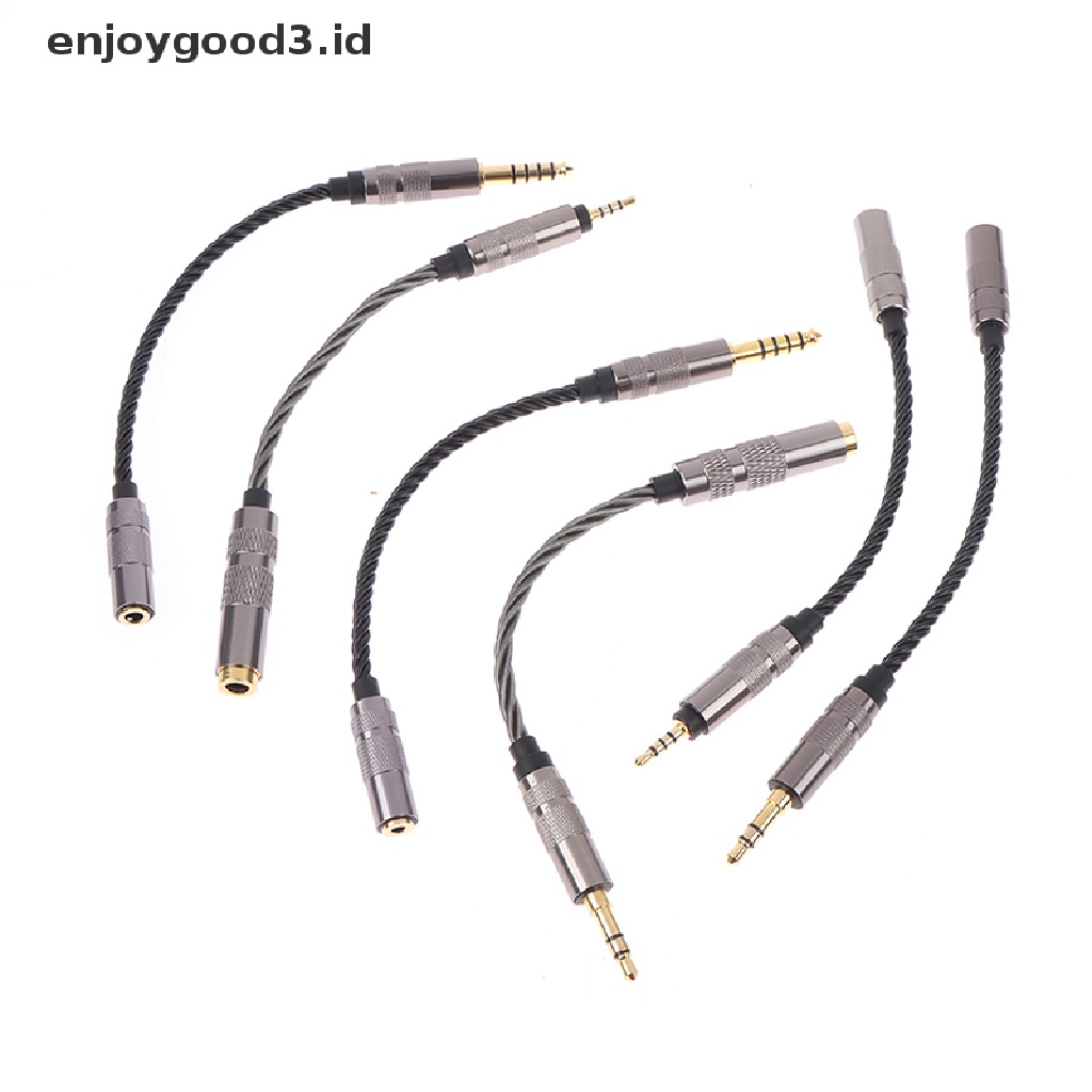 [Rready Stock] Kabel Audio 2.5 Male To 4.4 Female Balanced Cord 2.5mm/4.4mm Ke 3.5mm Adapter (ID)