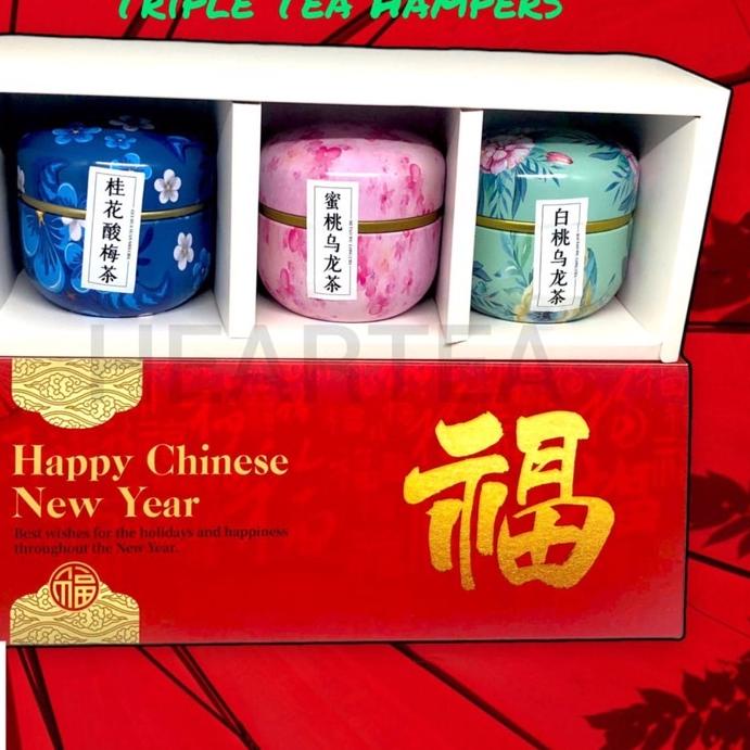 

✭ HAMPERS IMLEK CNY GIFT - PARCEL IMLEK TRIPLE VARIAN TEA ♡