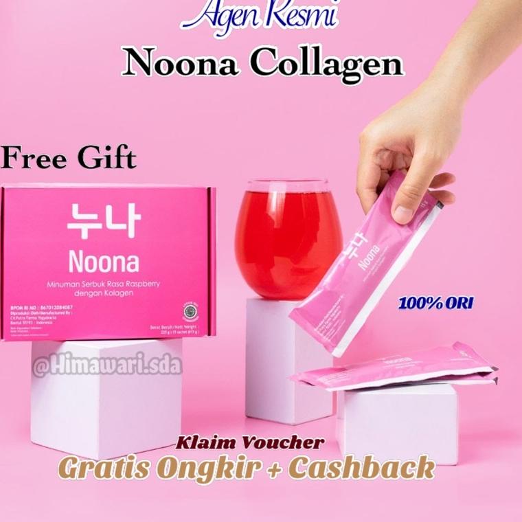 

B26 [AGEN RESMI] Noona Collagen Drink + L Glutathione BPOM Halal minuman collagen SIAP KIRIM ↳