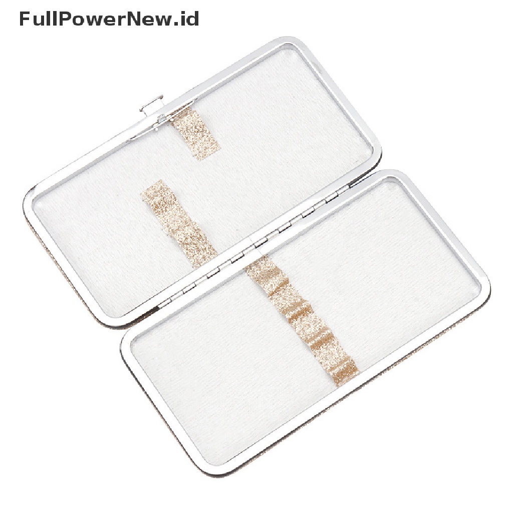 Power Tweezer Case Penjepit Bulu Mata Tas Penyimpanan Tools Case Dengan 7slot Kartu ID