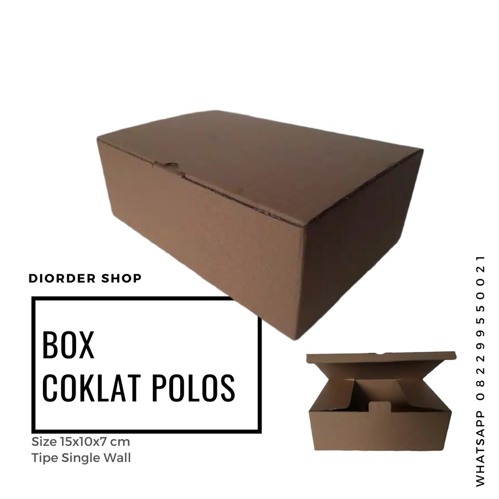 

Box • Kotak • Kardus Packing • Uk. 22x12x8cm • Brownis T8 LD