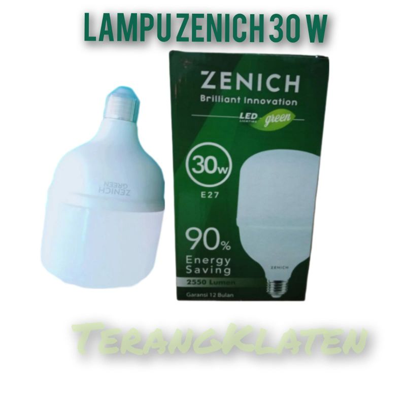 LAMPU LED ZENICH 30 WATT BOHLAM LAMPU 30W
