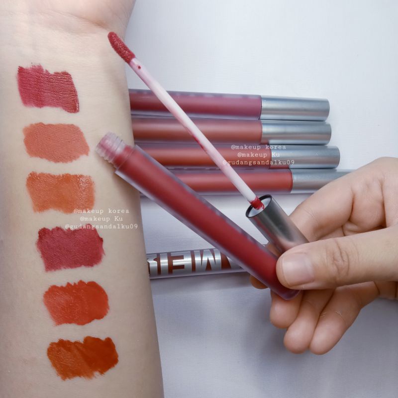Lipstik Anti Air dan Tahan Lama Ori - Lipstik Gelap - Lipstik Korea - Lipgloss - Lipcream - Lipstick - Lipstik Matte