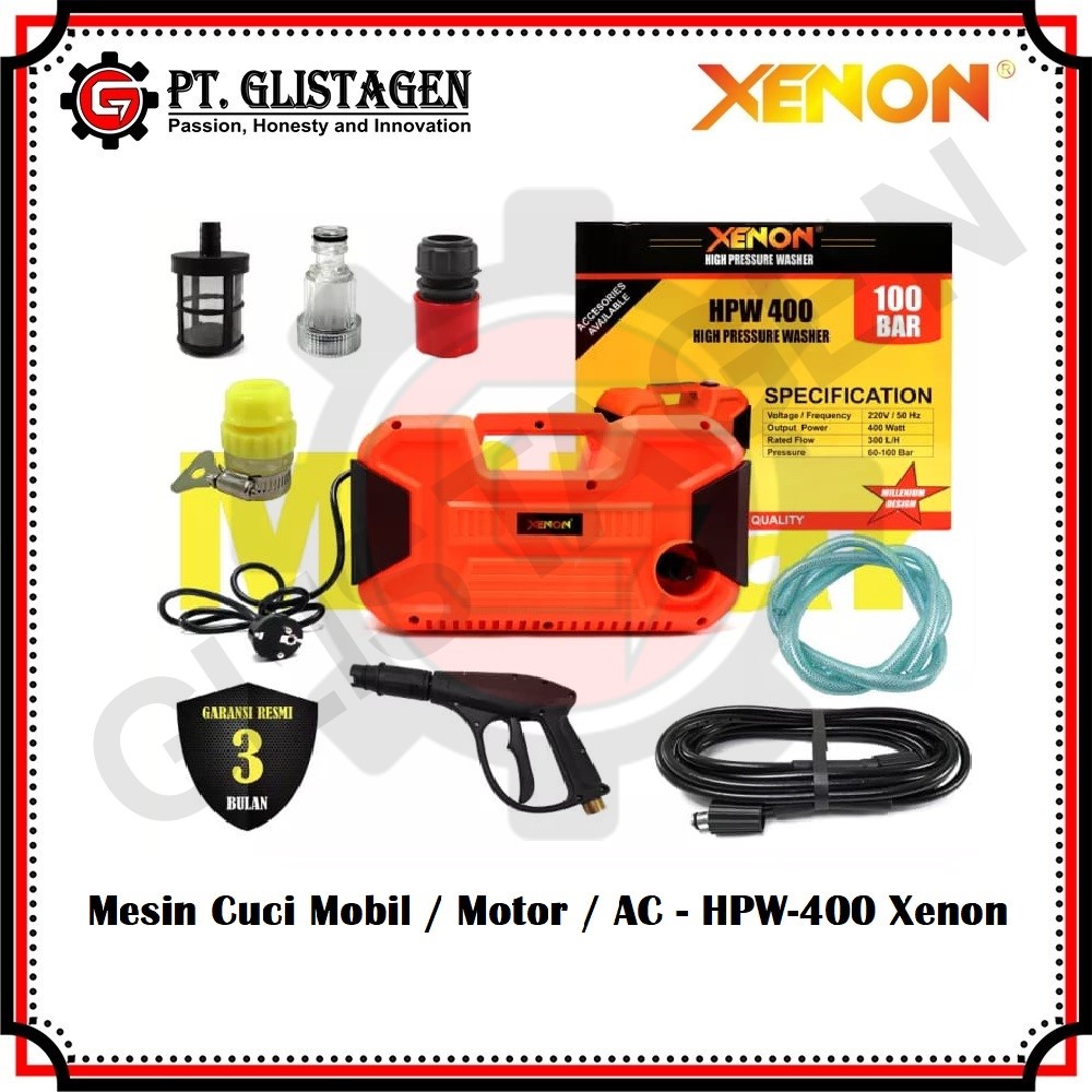 Mesin Jet Cleaner Mesin Cuci Mobil Motor AC - XENON HPW 400 400watt