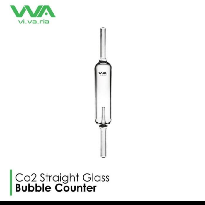 Vivaria CO2 straight glass bubble counter