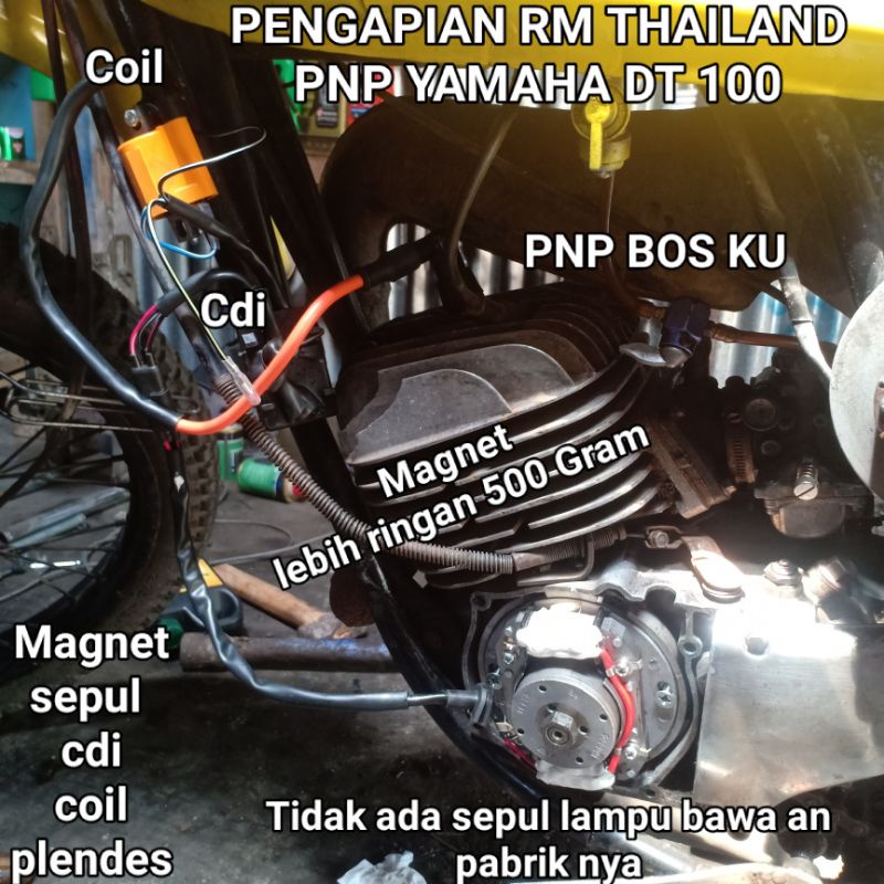 Magnet Rm 85 Thailand Pnp Dt 110 125 Pengapian Rm Thailand Pnp Dt 110 125 original