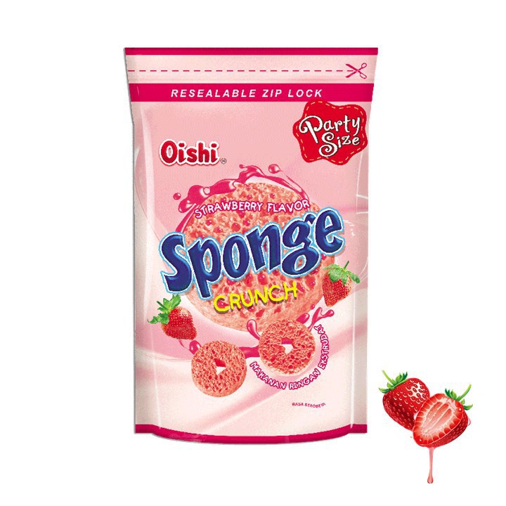 

OISHI SPONGE CRUNCH 110GR STRAWBERRY