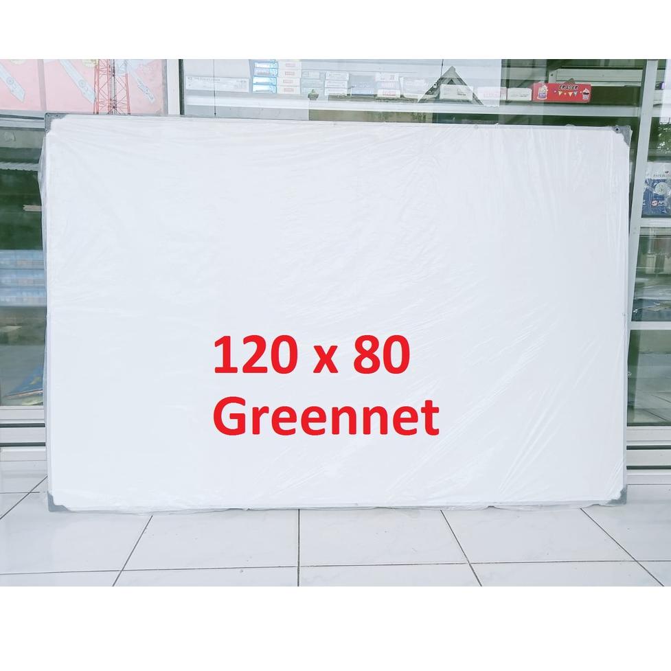 

S77 PAPAN TULIS SPIDOL ATAU KAPUR / WHITEBOARD / BLACKBOARD UKURAN 120 X 80 CM PALING DIMINATI ぉ