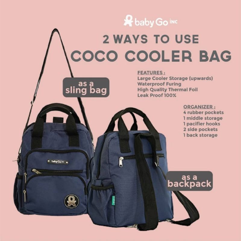 BabyGo Inc Coco Mini Cooler Bag / Tas Asip