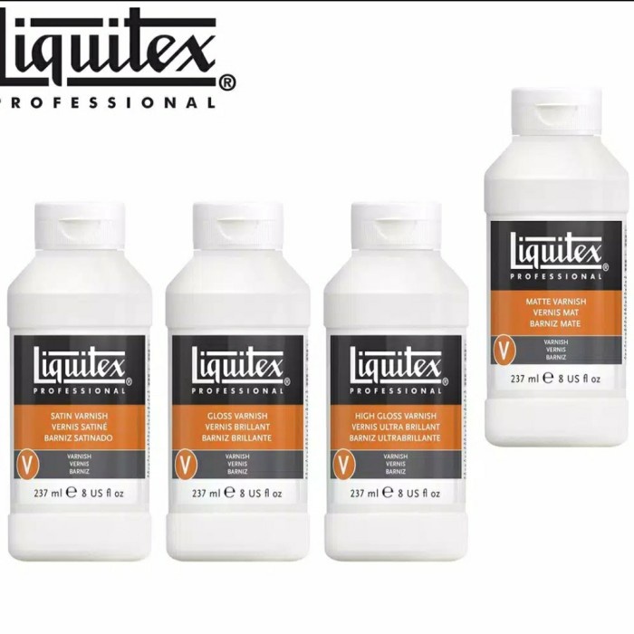 

Liquitex Matt , Satin , Gloss , High Gloss Varnish 237Ml