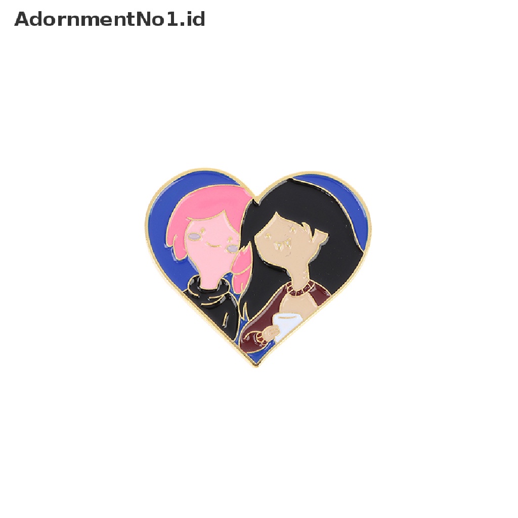 [AdornmentNo1] Pin Bros Princess Bubblegum Dan Marceline Pride Aksesoris Fashion [ID]