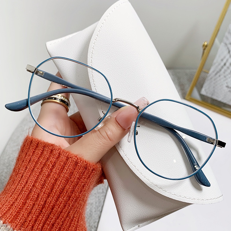 Kacamata Anti Blue Light Kacamata Anti Radiasi Eyeglasses Vintage Glasses Komputer Untuk Wanita/Pria Fashion