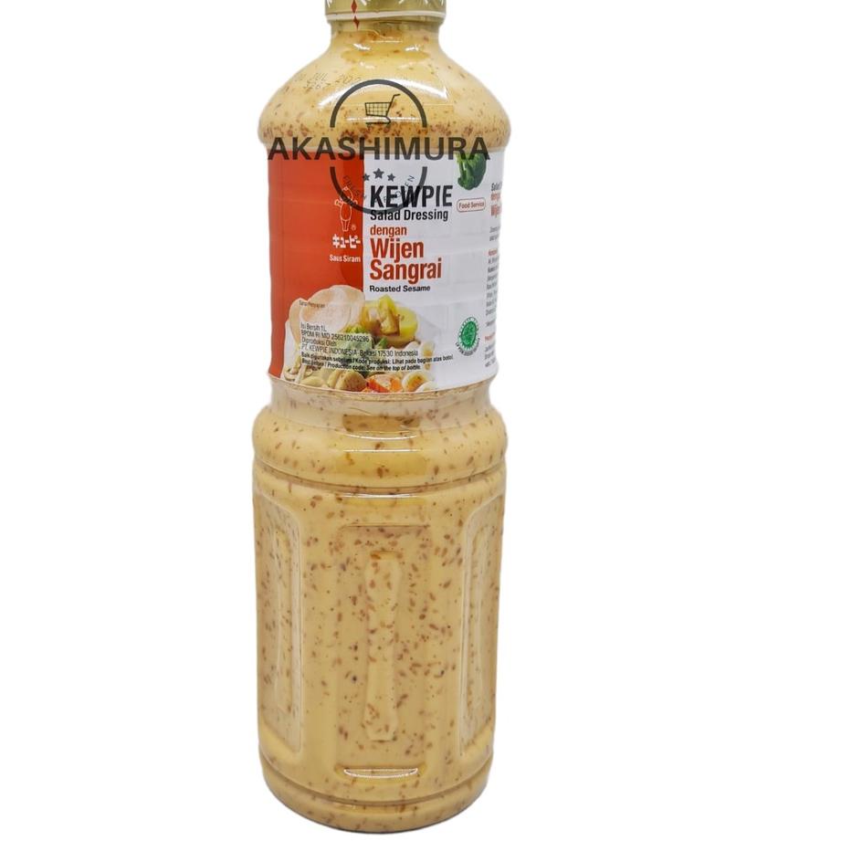 

✴ Kewpie Salad Dressing Roasted Sesame-Wijen Sangrai 1 Liter ➢