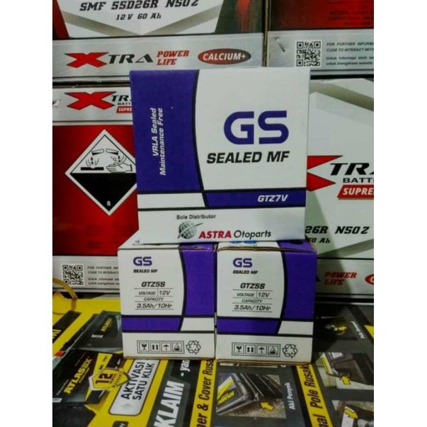 GS GTZ 7V  6Ampre 12Volt