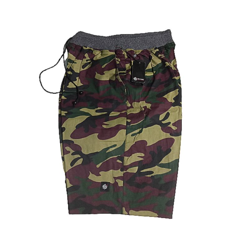 CELANA PENDEK PRIA ARMY DORENG LORENG BIG SIZE (XL XXL)