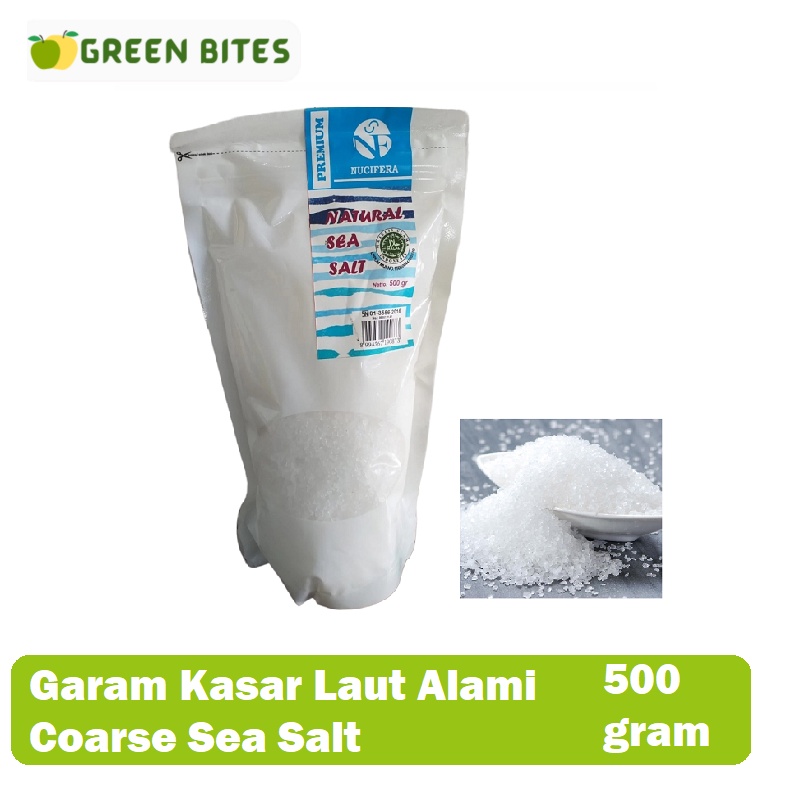 

Nucifera Garam Kasar Laut Alami I Coarse Sea Salt 500gr
