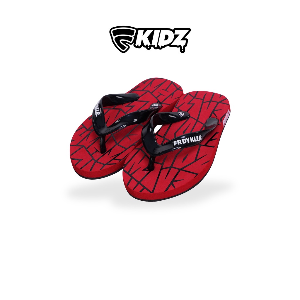 SANDAL ANAK ANAK FRIDAY KILLER | KUSH KID RED