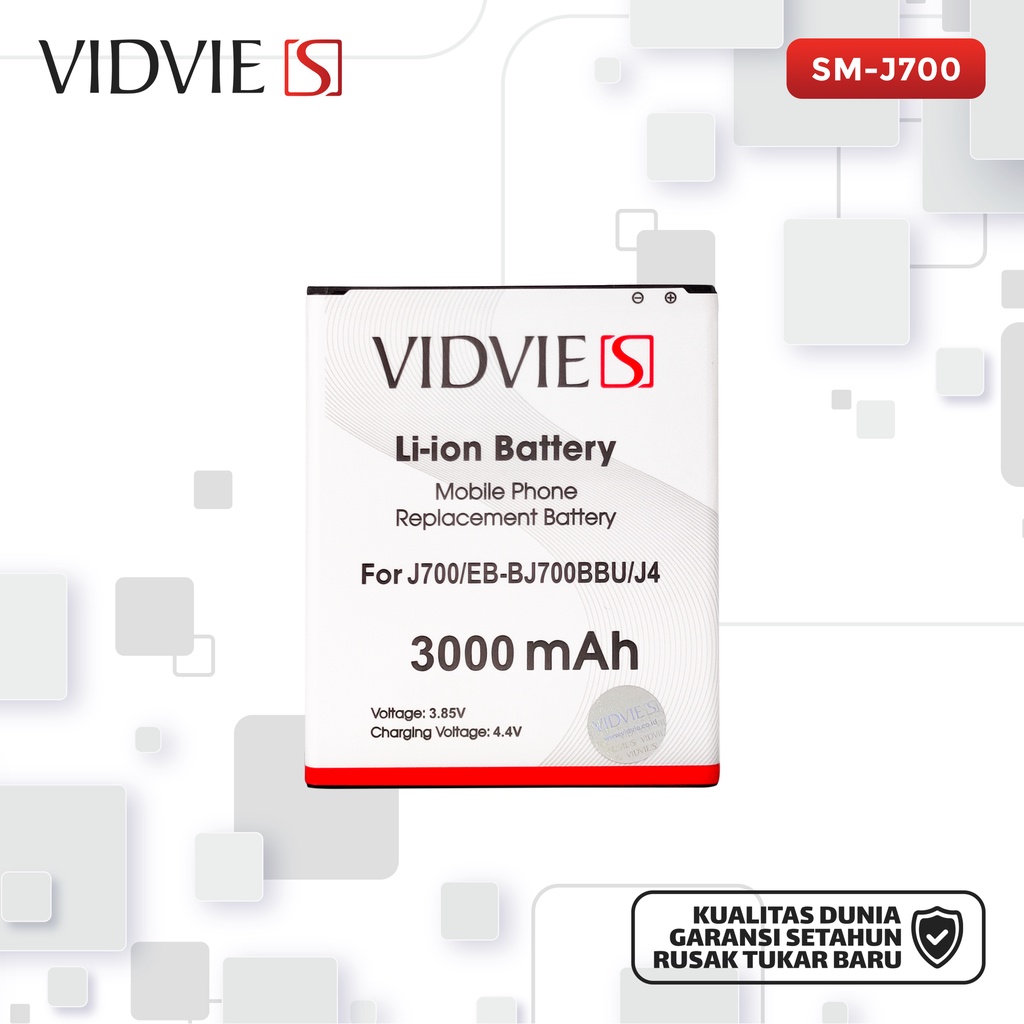 BATT VIDVIE-S SAM J7 2015/J700/J4/EB-BJ700BBU