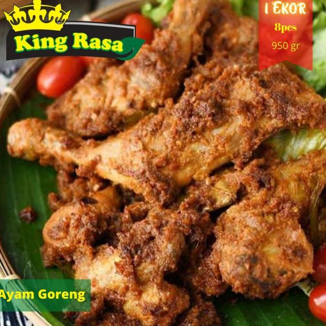 

ayam goreng lengkuas ayam serundeng ayam Frozen 1 ekor isi 8 pcs TERLARIS