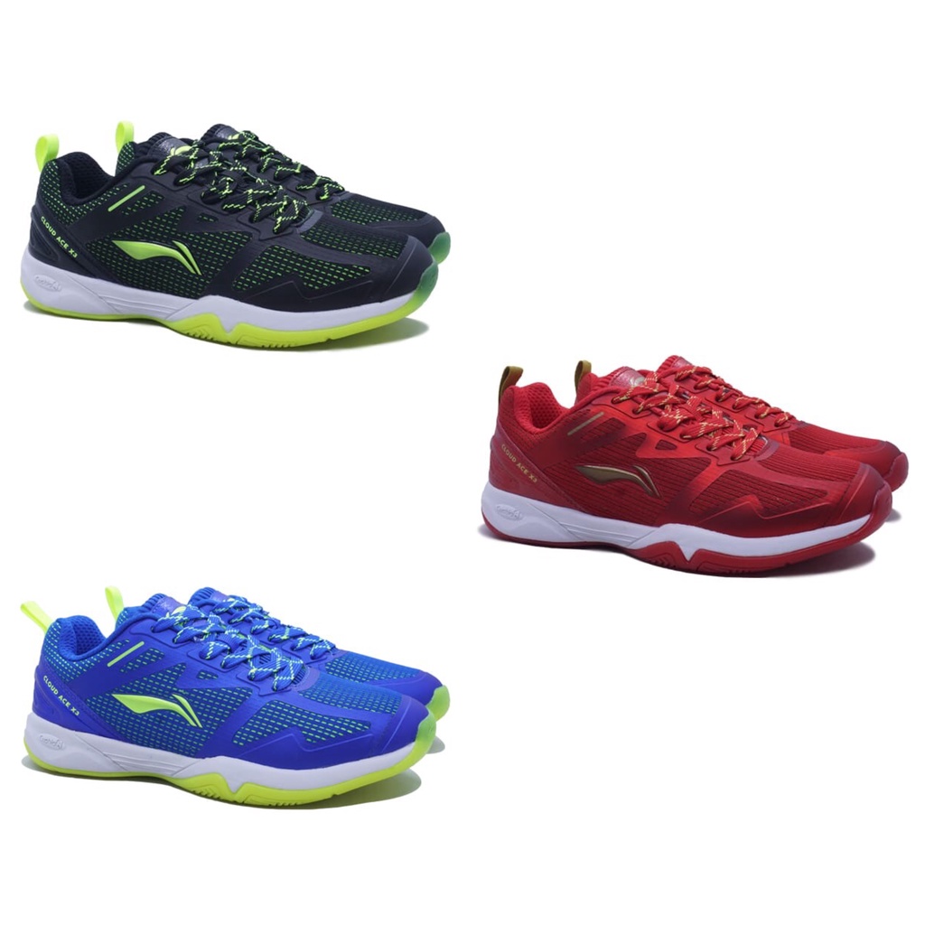 Sepatu Badminton Lining - Cloud Ace X3