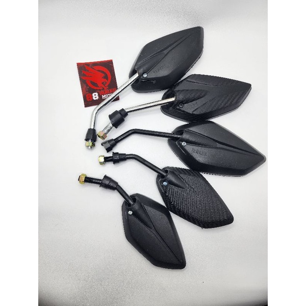 Spion Standar Bawaan Yamaha Jupiter Gagang Standar Crome Dan Hitam - Spion Standar Yamaha Jupiter Nmax Aerox Lexi PCX Vixion Mio Fino Vega Dan lainnya