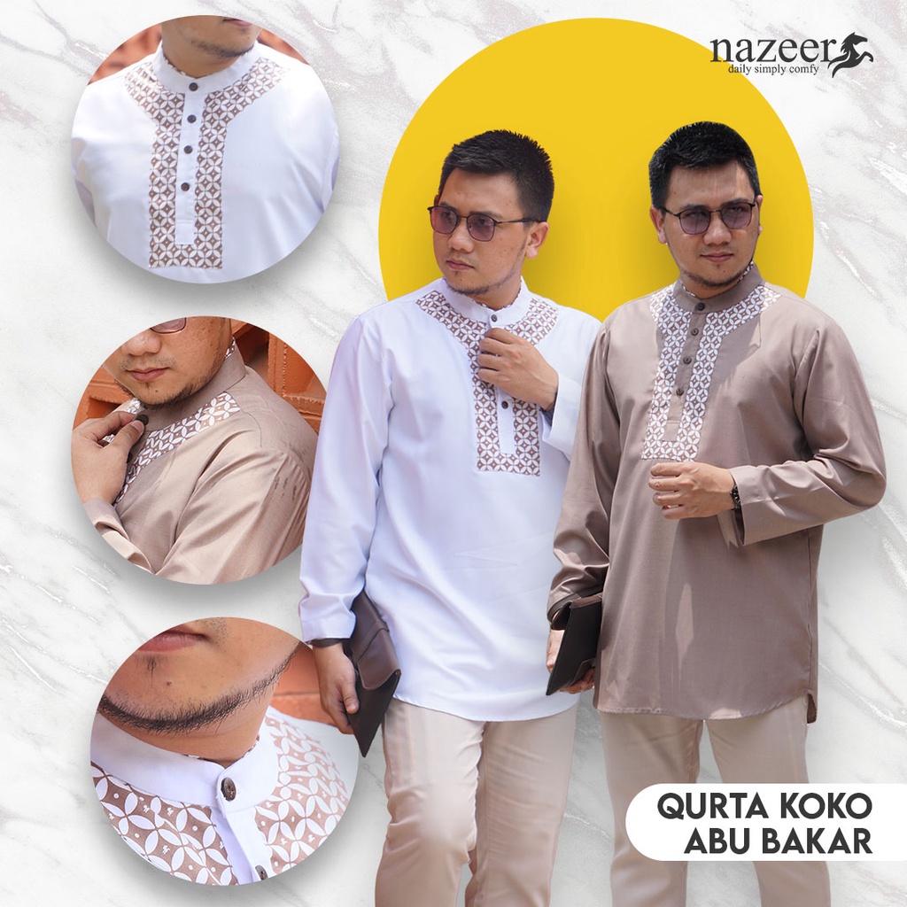 Kurta Abu Bakar / Kurta Oversize / Kurta Pria / Kurta / Koko Pria / Baju Koko