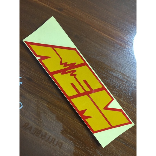 sticker mobil AEM