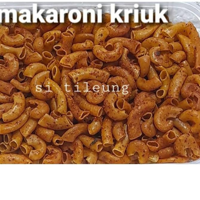 

❂ MAKARONI KRIUK 1 KG / MAKARONI SI TILEUNG/MAKANAN RINGAN ✾