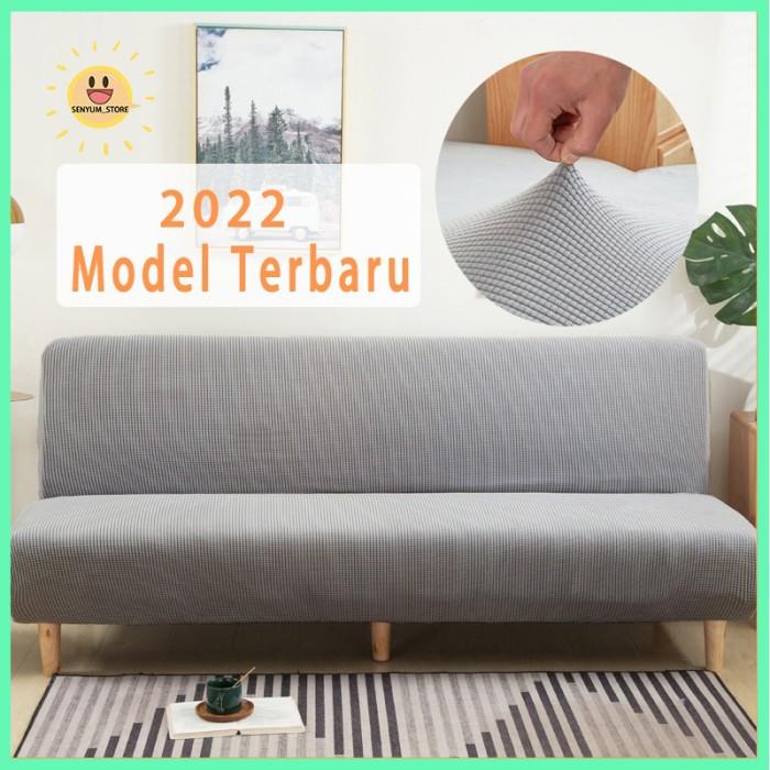 Cover Sofa Bed Sarung Sofa Bed Tebal Sofa Cover Elastis Tahan Kotoran