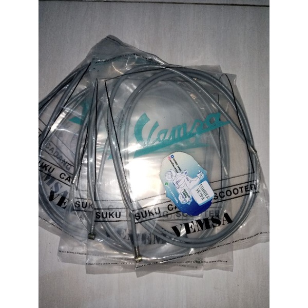 Kabel Kopling & Kabel perseneling Vespa Px/PS/Excel/Exclusive/Super/Sprint kabel kopling & perseneli