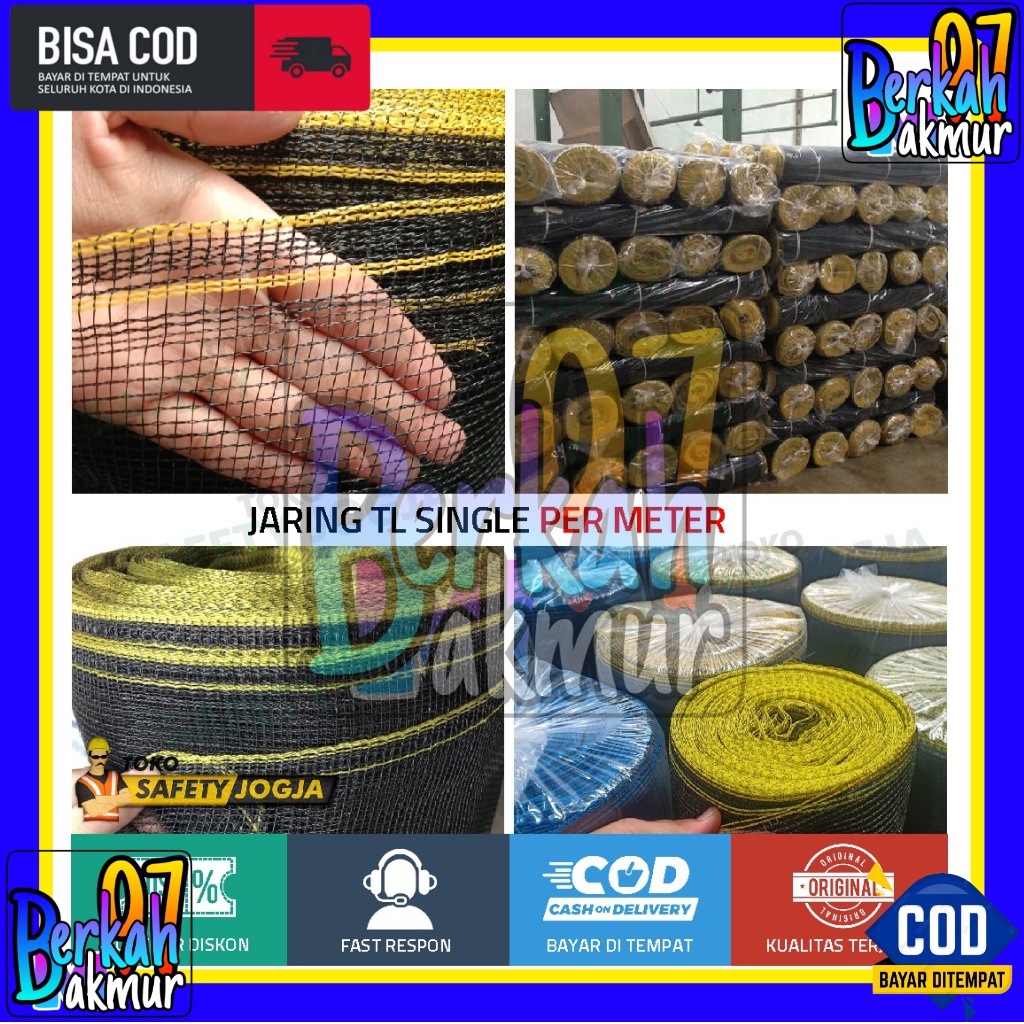 Waring, Jaring pagar ayam, jaring kandang, jaring tanaman, jaring kebun, Cap JANGKAR MAS, ECERAN