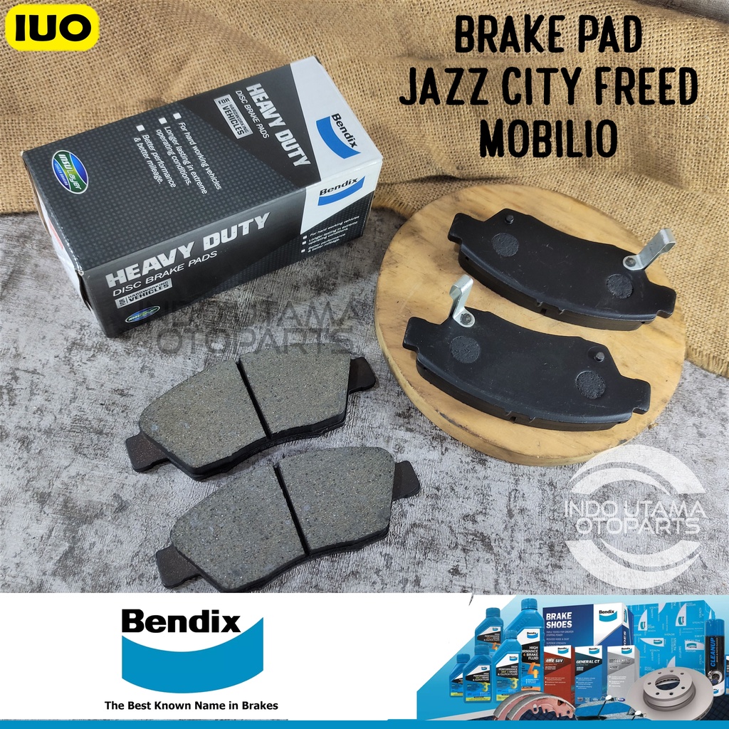 Brake Pad BENDIX Jazz City Freed Mobilio Kampas Rem BENDIX DB1286