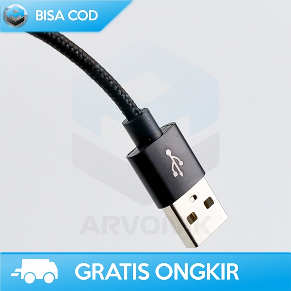 KABEL DATA CHARGING MICRO USB TYPE C DRAGON LINE 25CM ORIGINAL TERBAIK