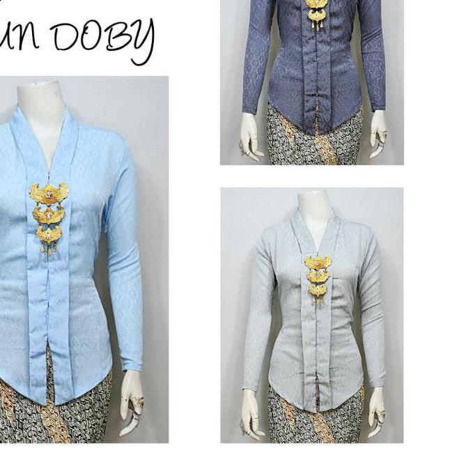 ▼ Indah KEBAYA MODERN KARTINI LENGAN PANJANG KATUN DOBY KEBAYA WISUDA KEBAYA KATUN KEBAYA AKAD KEBAY
