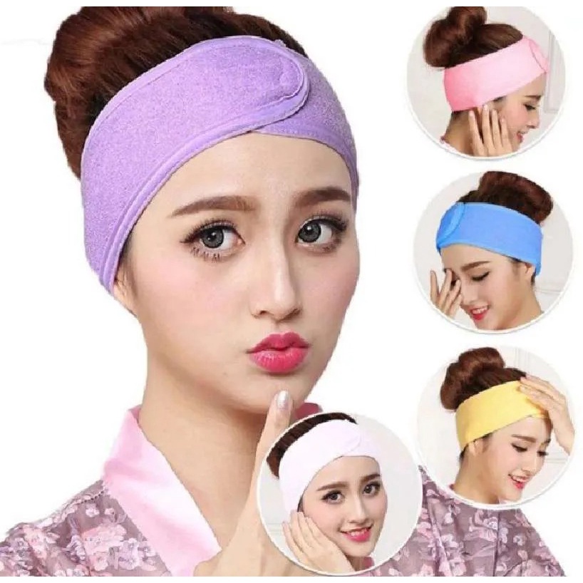 Hairband/Bandana mandi/Bandana Makeup/Shower Headband/Bandana Facial