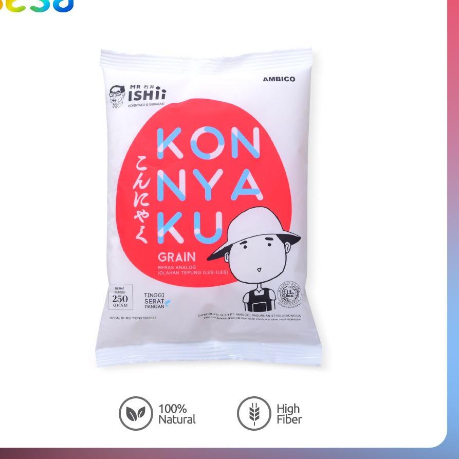 

☼ Mr Ishii Konnyaku Grain Beras Shirataki 250 g ☏