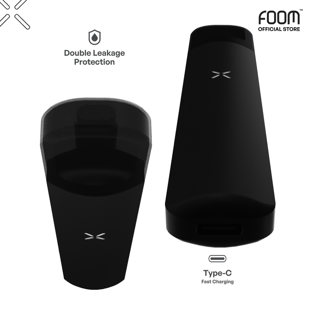 FOOM POD X BUNDLING LIQUID (ABSOLUTE BLACK ICY MENTHOL 15ML)
