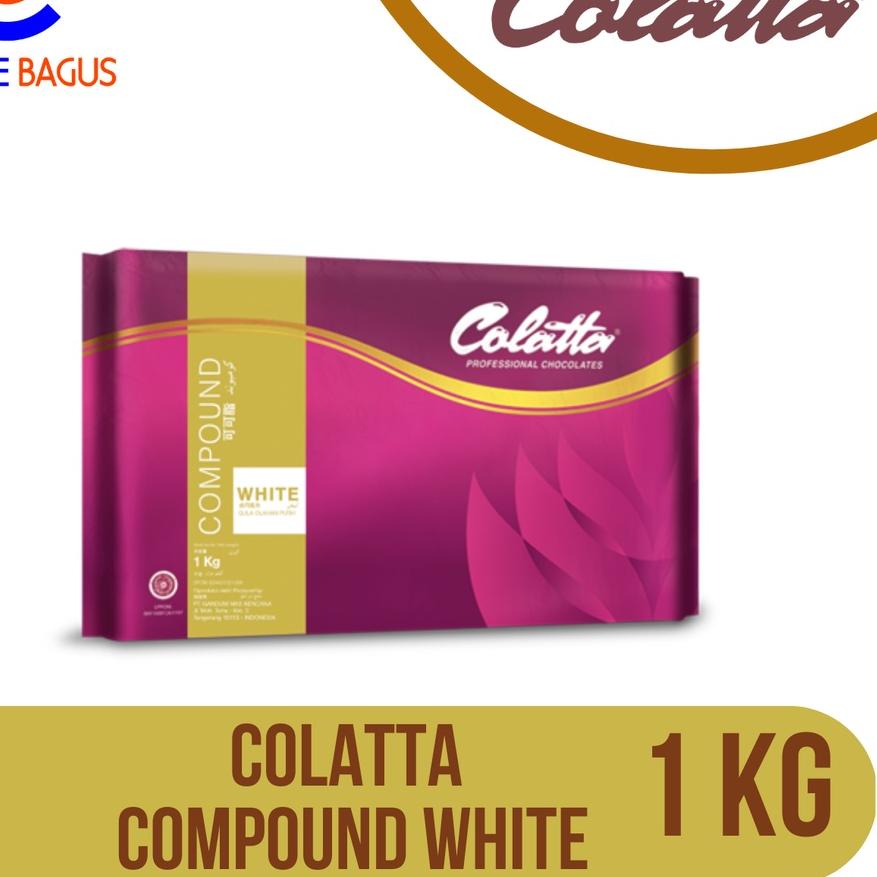 

◘ Coklat Batang - Colatta White Chocolate Compound 1kg ☛