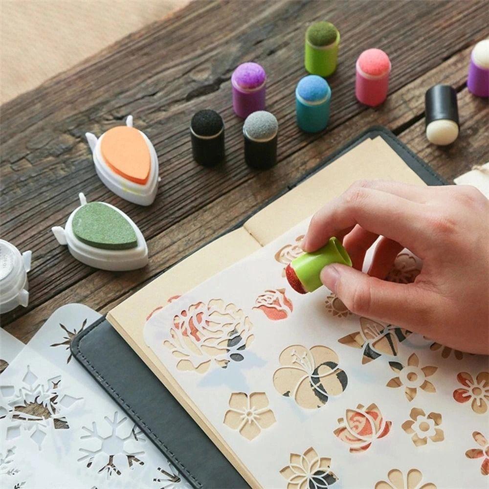 Chookyy 10PCS Daubers Spon Jari New Foam Inking Scrapbooking