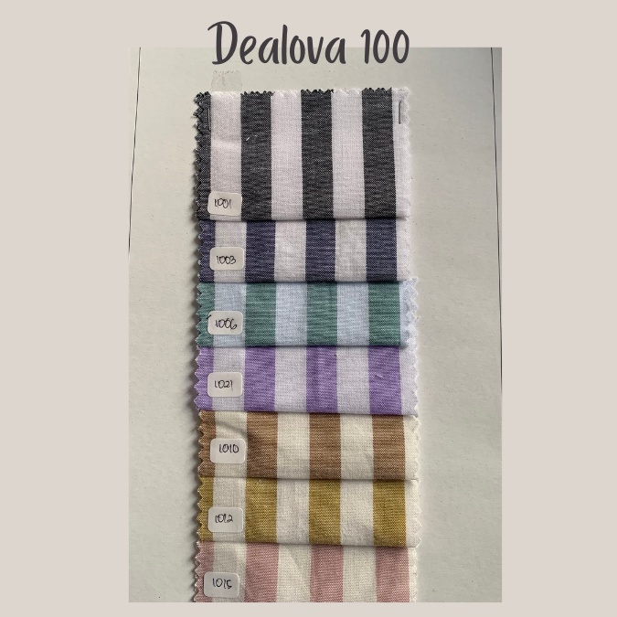 Katalog Warna kain Katun Dealova 100