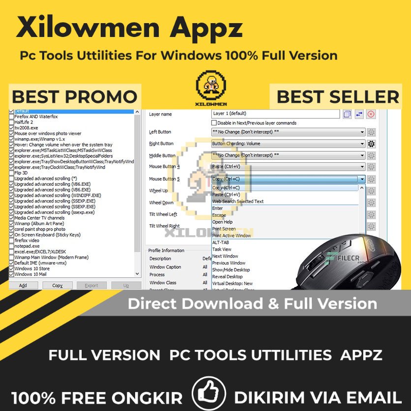 [Full Version] X-Mouse Button Control Pro PC Tools Software Utilities Lifetime Win OS