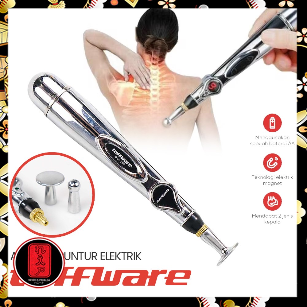Taffware Alat Akupuntur Elektrik Magnet Therapy - GLF-209 - Silver