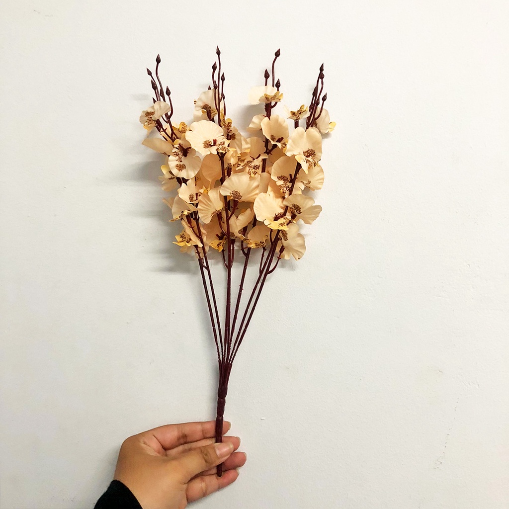 Bunga Hias Tangkai Buket Plastik Ornamen Pajangan Hiasan Dekorasi Rumah Artificial Flower Satu7an PBP155