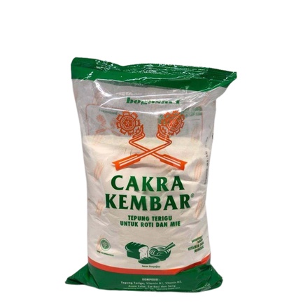 

Tepung Terigu Cakra Kembar 1 Kg