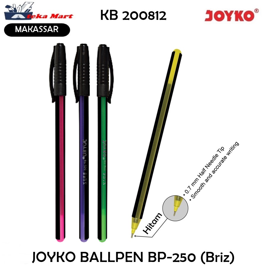 

[PCS] JOYKO BALL PEN BP-250 BRIZ / PULPEN