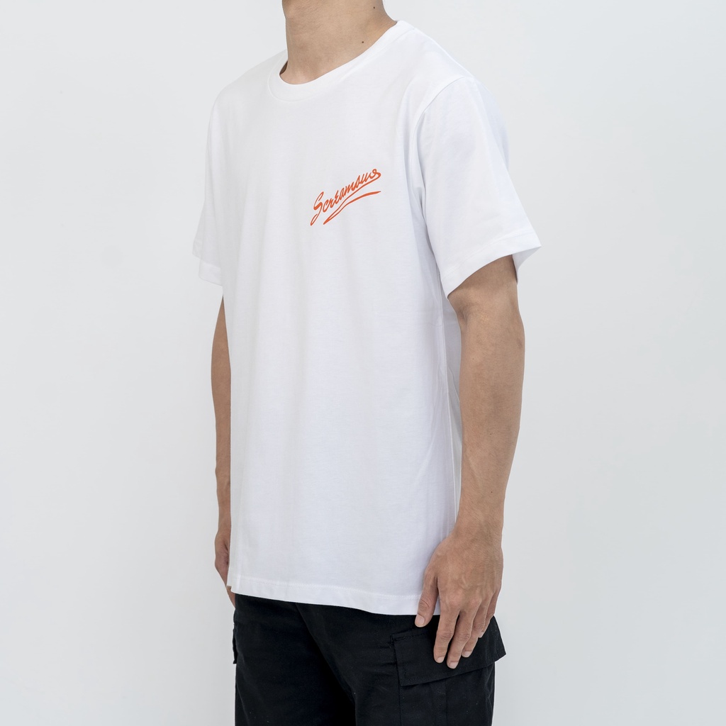 Screamous Kaos T-Shirt SQUARE WHITE