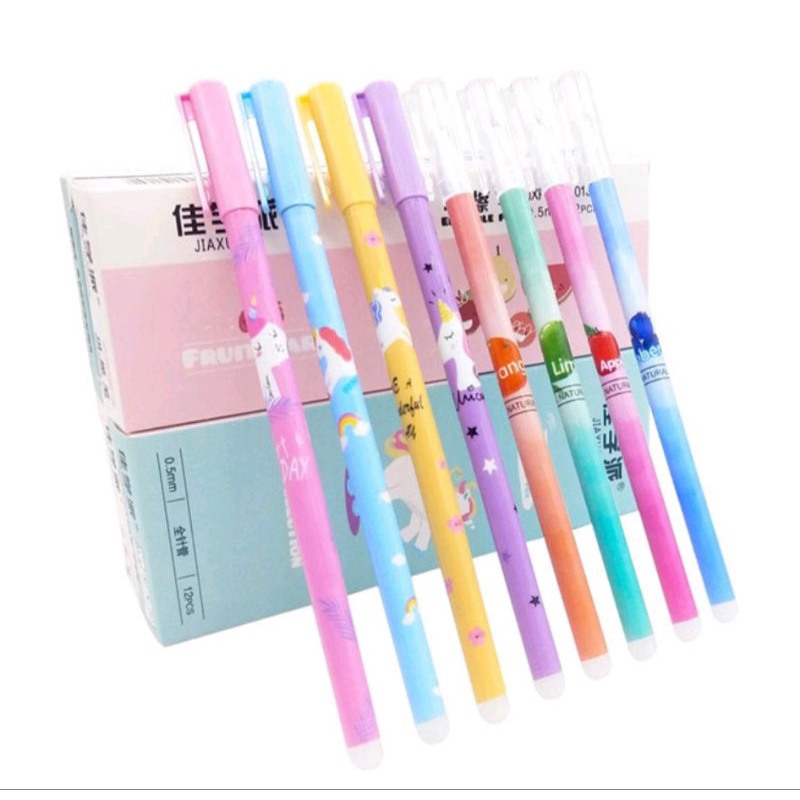 

Terlaris ✨ -PROMO PULPEN GEL BISA DI HAPUS / BOLPOIN GEL- 2.2.23